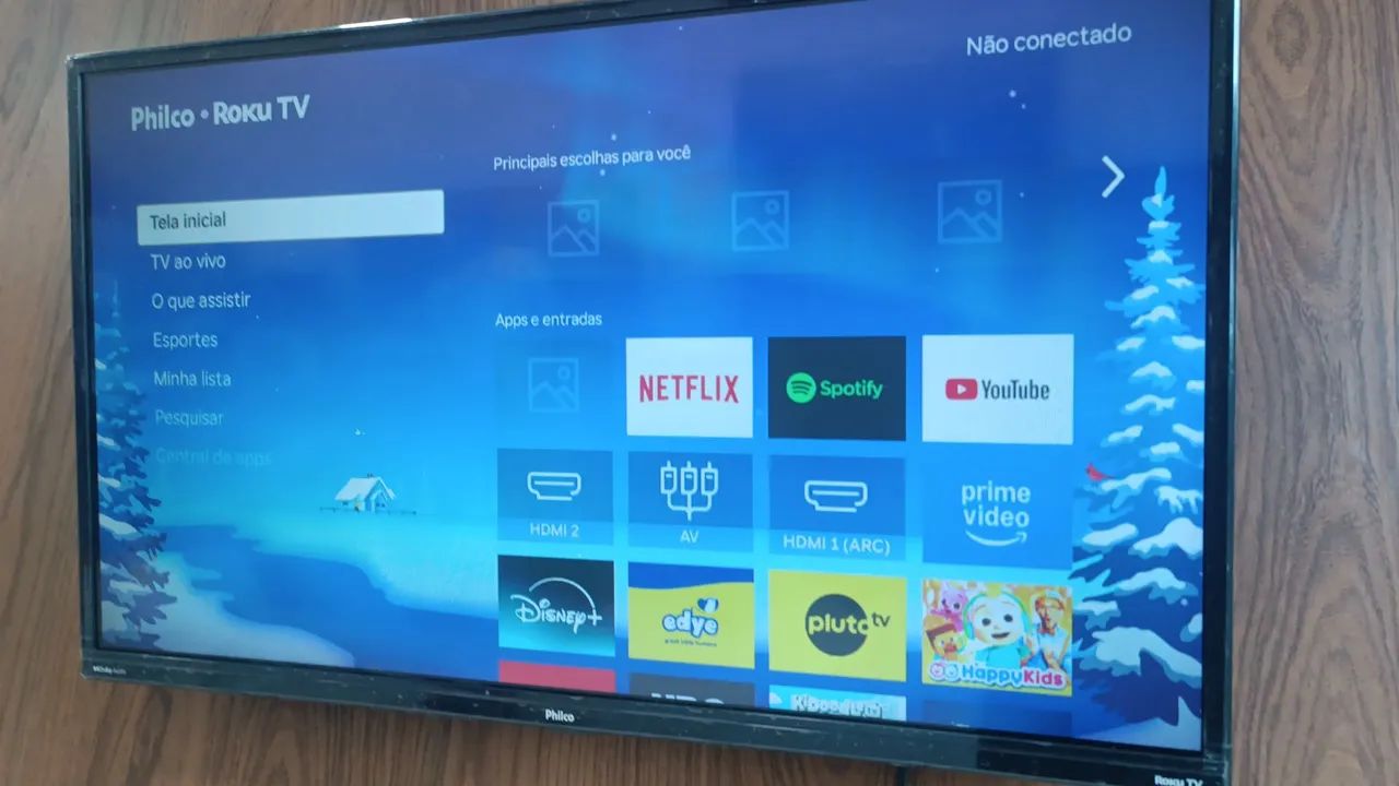 Smart tv Philco ROKU 32 polegadas  - Foto 3