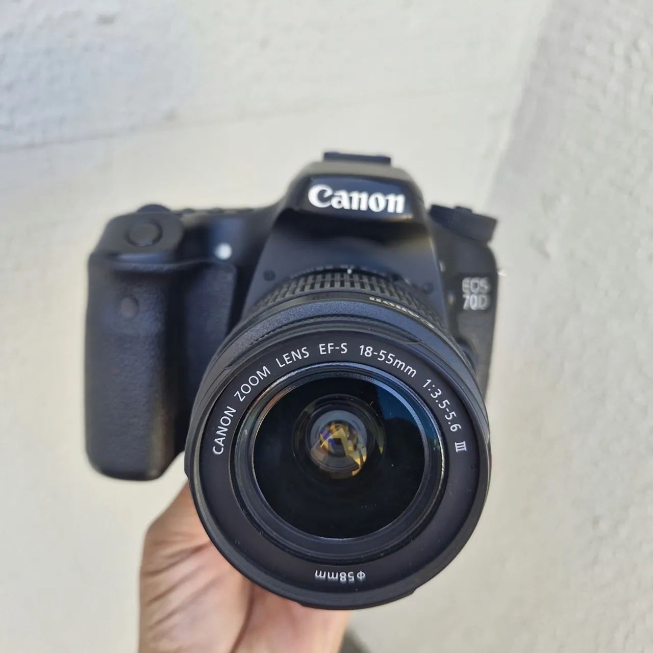 Câmera canon 70D 
