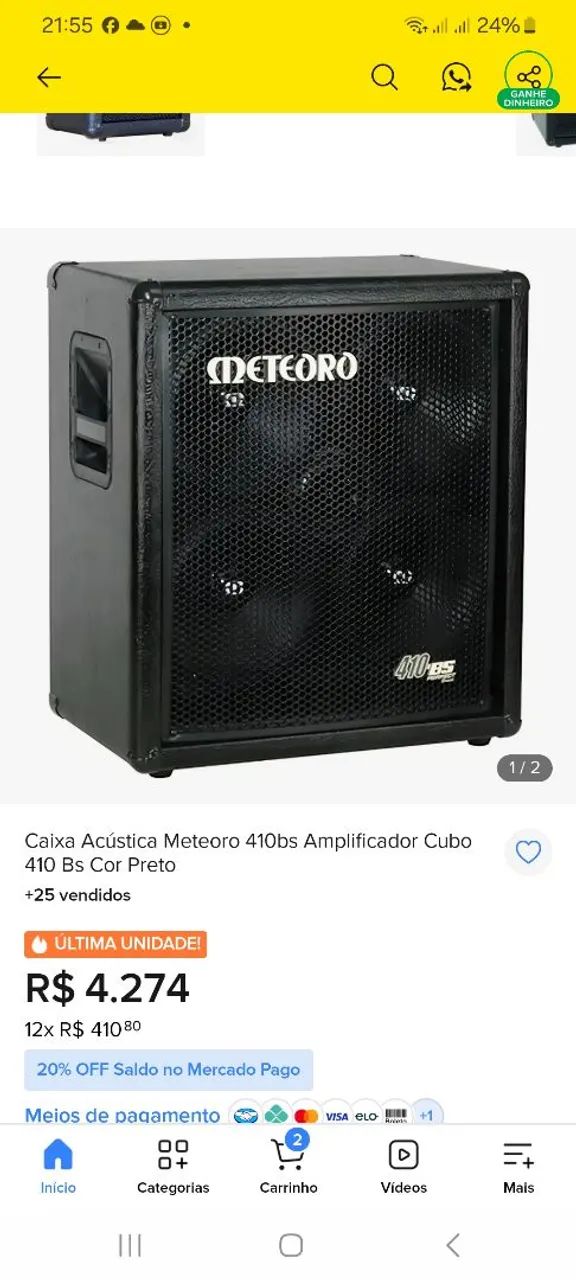 Cubo de contra baixo - Foto 2