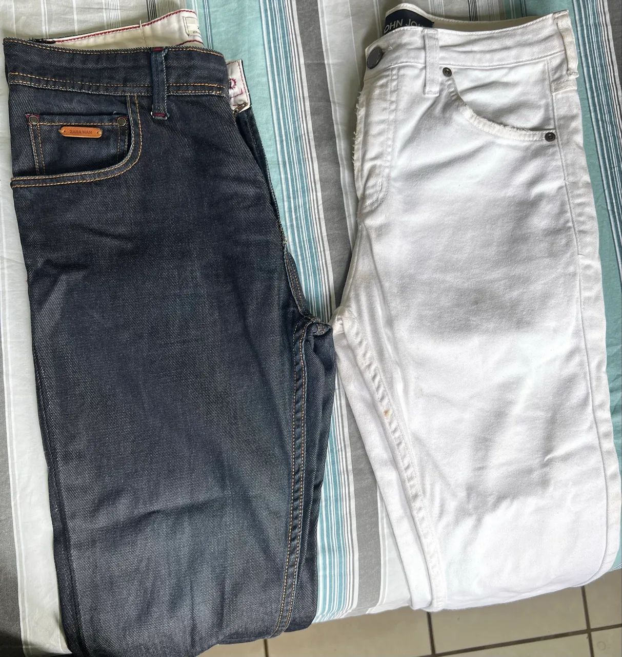 2 calças Usadas 36