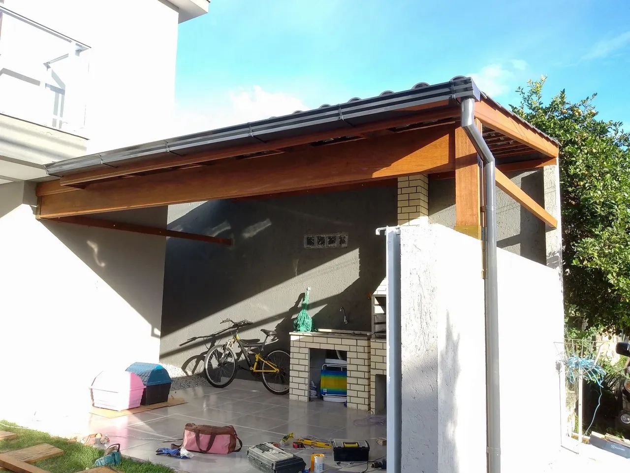 Pedreiro, carpinteiro, construção, reforma, telhado, deck, pergolado - Foto 2