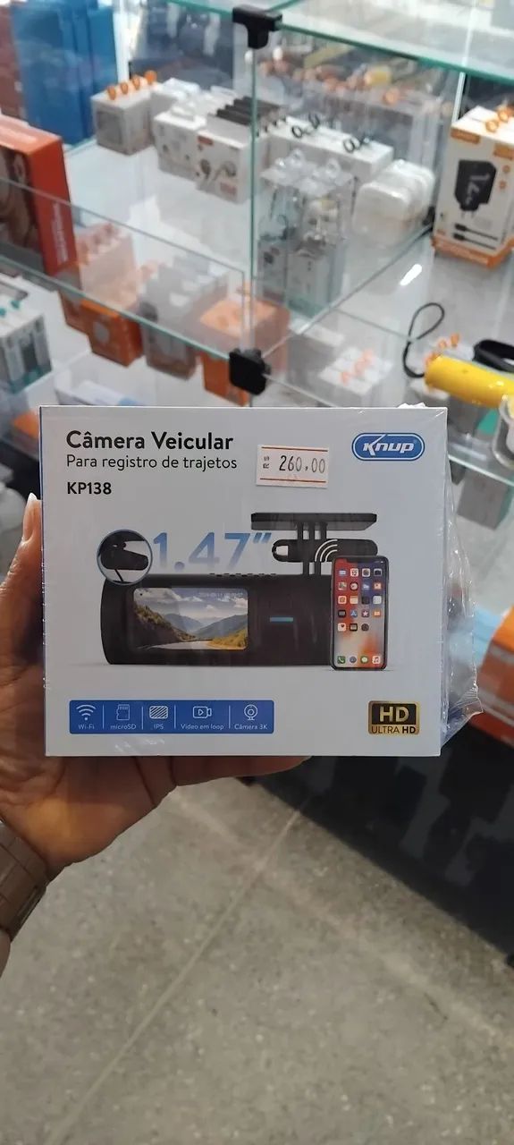 Câmara veicular HD 