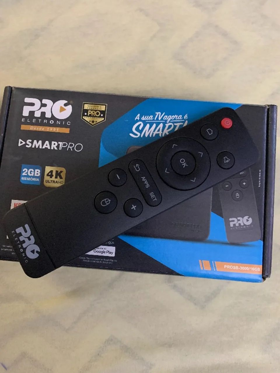 Tv Box SmartPRO 16GB da Pro Eletronic - Foto 3