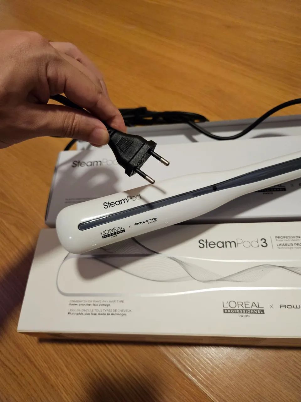 Steampod 3 loreal Prancha modeladora a vapor - Foto 4