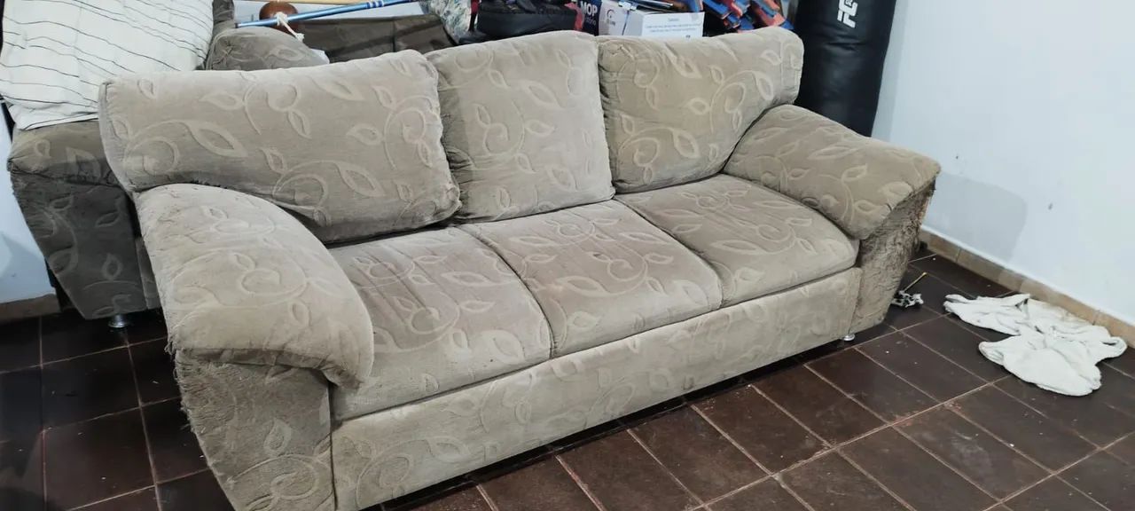 Sofá 3 lugares USADO
