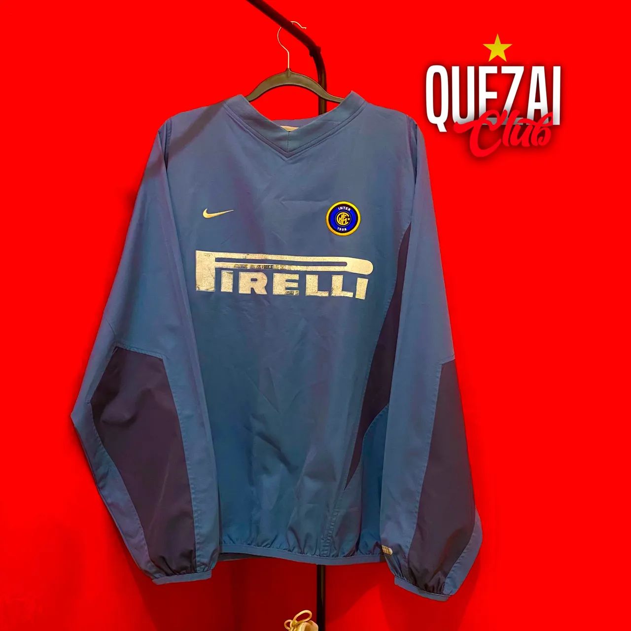 Moletom Treino Nike Inter De Milão 2002/2003 ORIGINAL 
