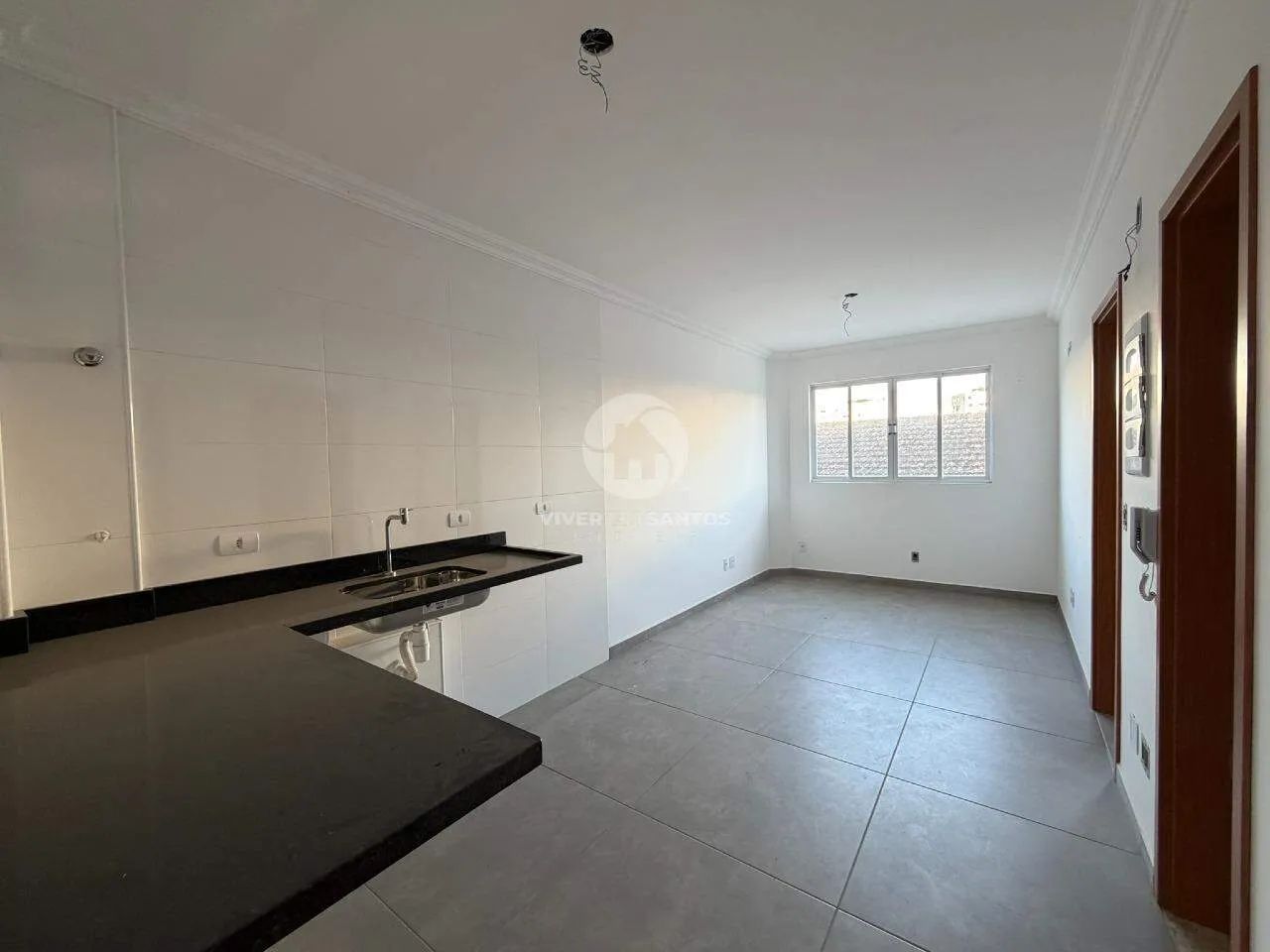 Apartamento 1 Dormitório, 36 m² e Elevador no Macuco - Santos SP
