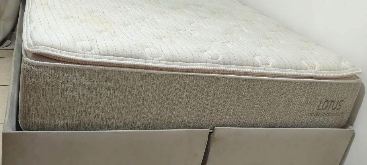 Cama box Queen  com colchão  - Foto 3