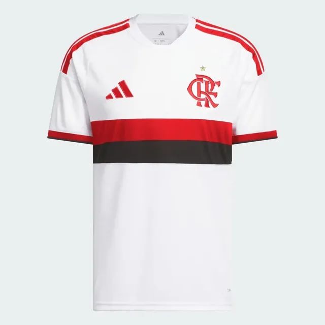 Camisa Flamengo Visitante Branca