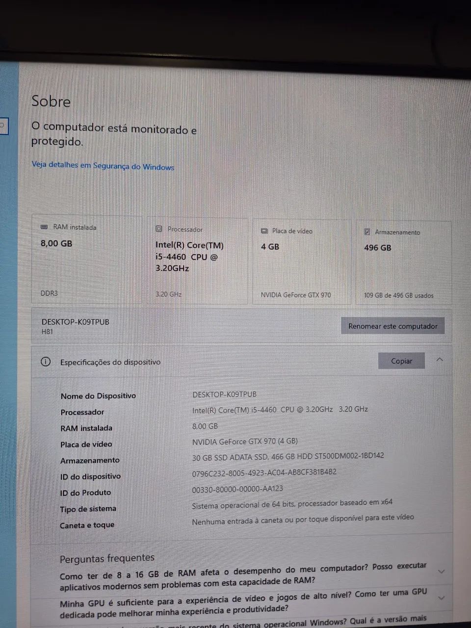 Pc Gamer i5 + Gtx 970 4gb - Foto 5
