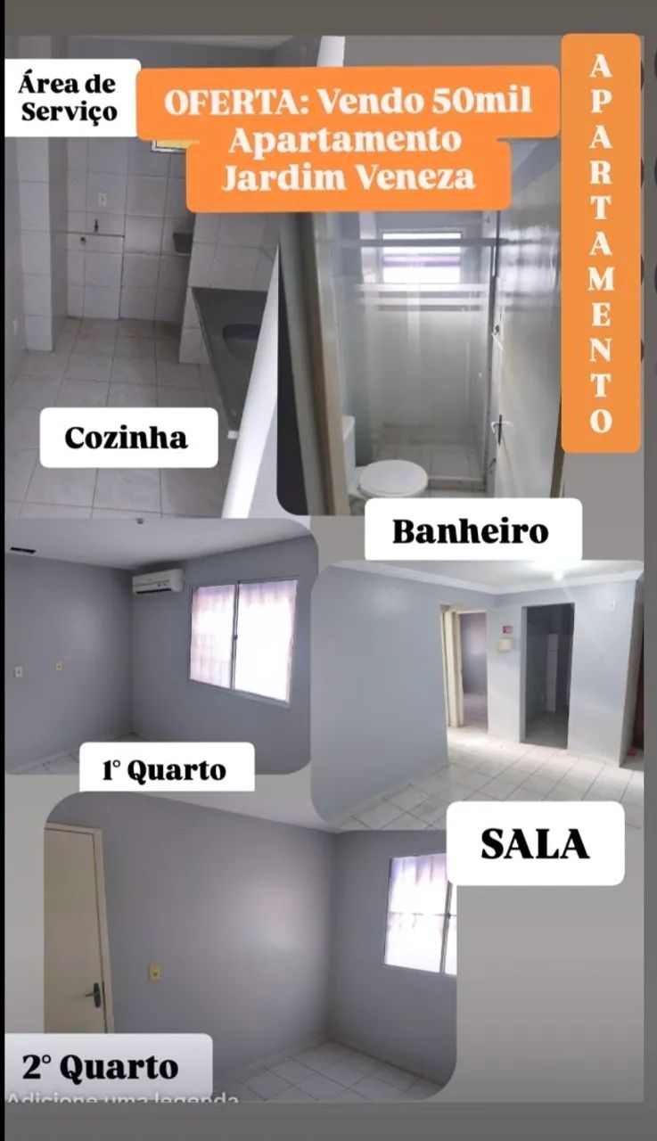 Apart JARDIM VENEZA 40mil