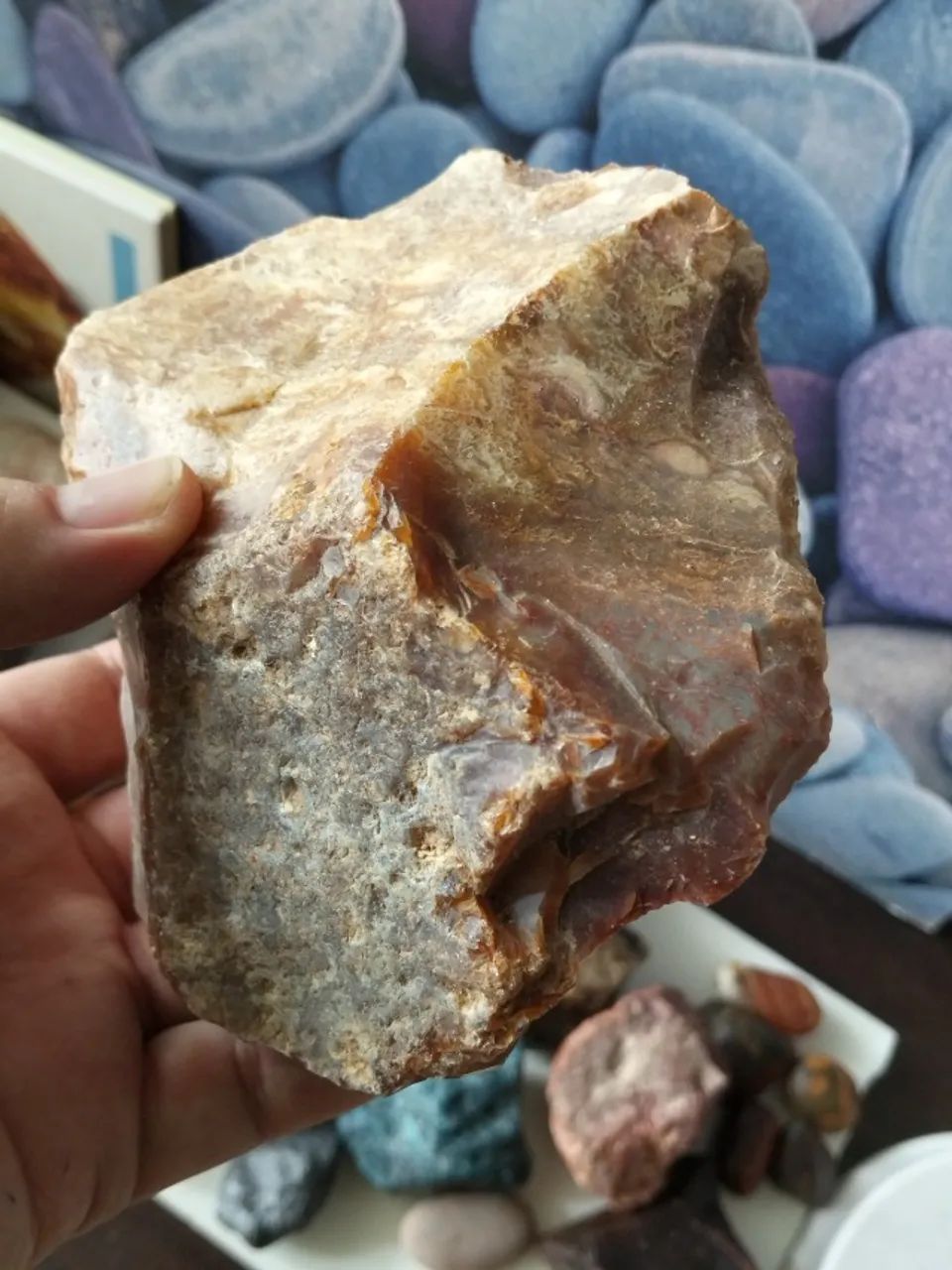 Arte em pedra Silex 1kg - Foto 3