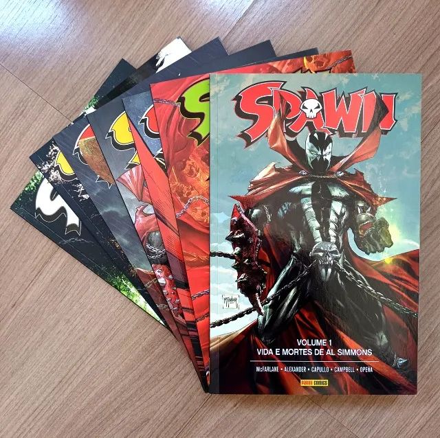 Spawn Nova Série Panini 01 ao 07