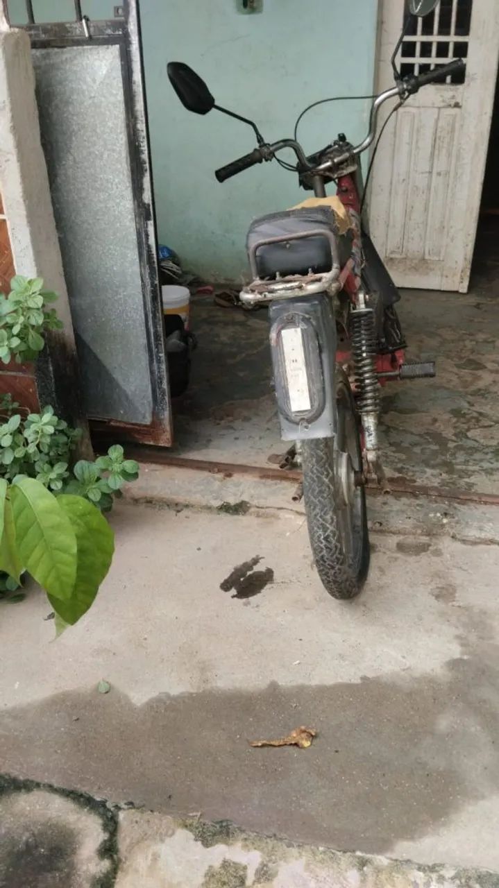 Bicicleta elétrica marca Caloi vermelha  - Foto 2