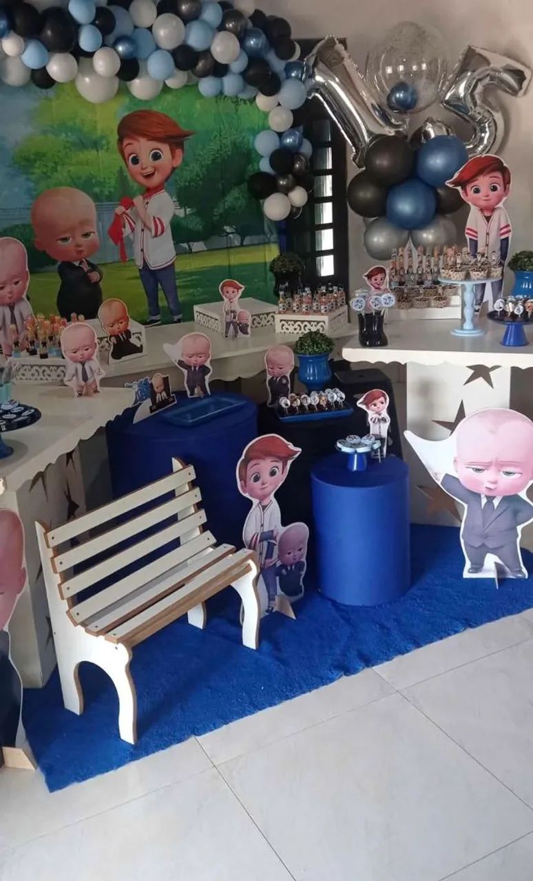 Painel e vários display de chão e mesa do poderoso chefinho e o Tim  - Foto 4