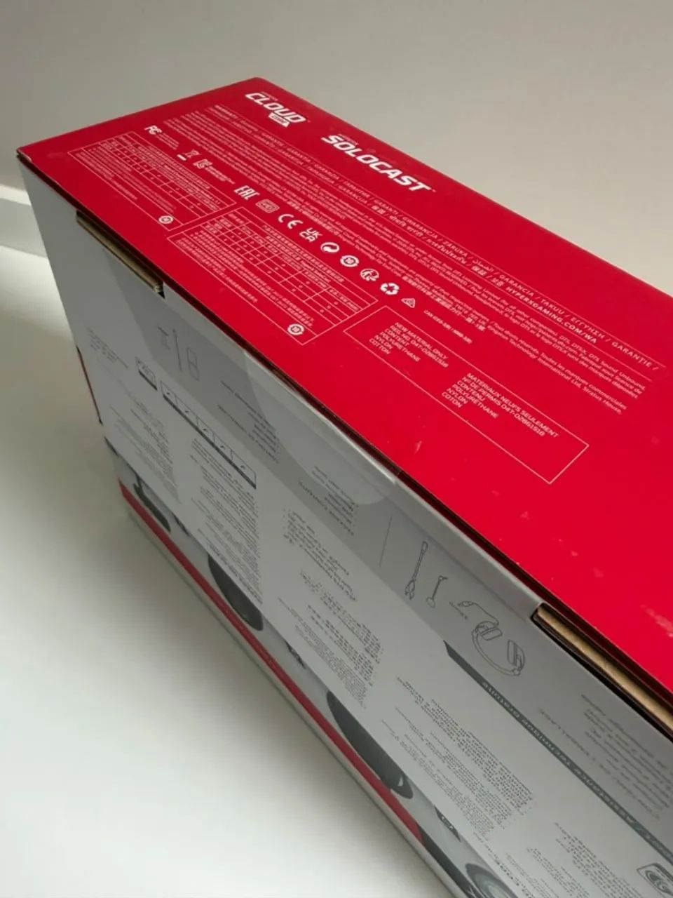 Kit HyperX Streamer Starter Pack - Headset HyperX Cloud Core + Microfone HyperX Solocast - Foto 4