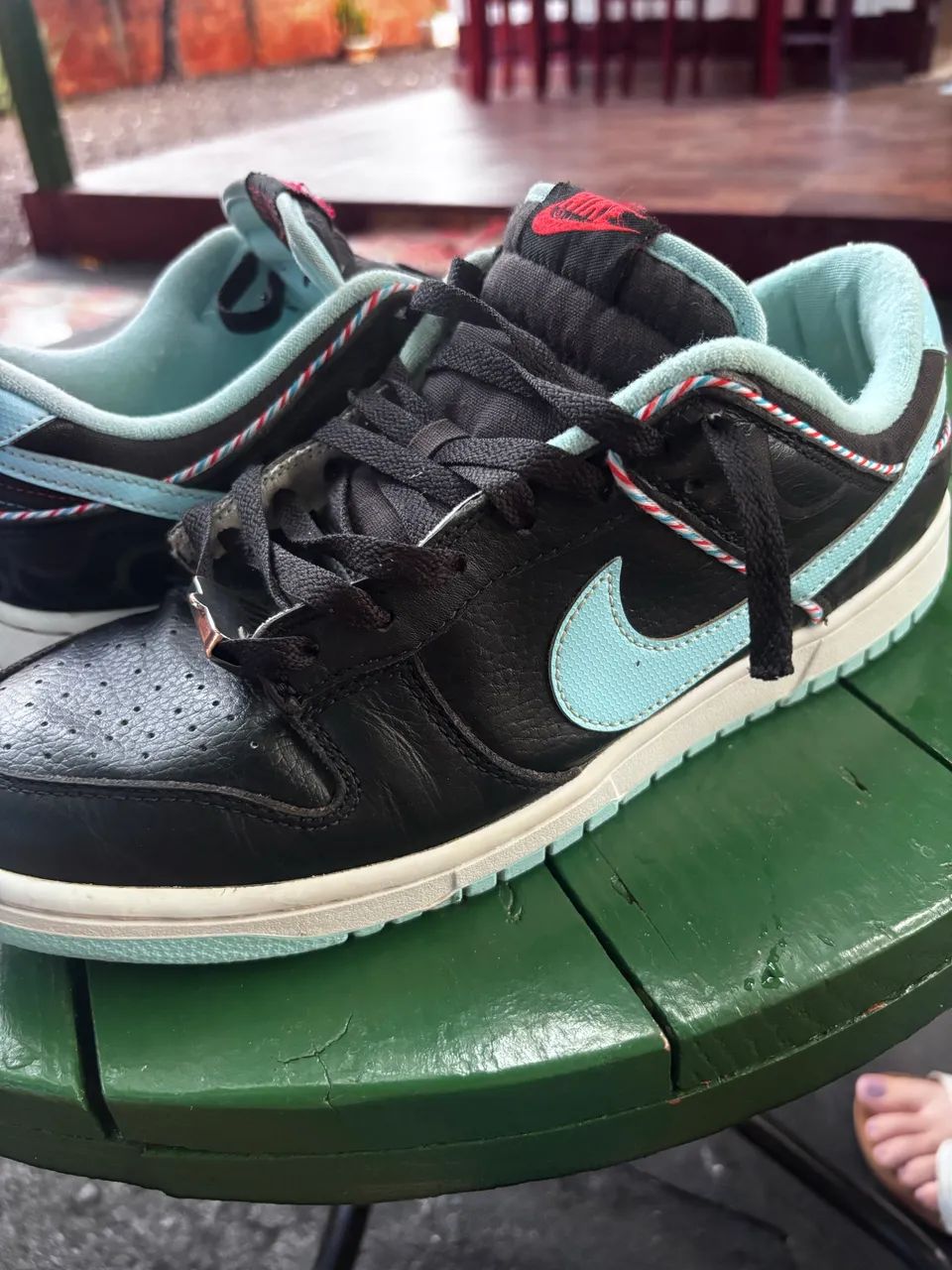 Tênis Nike Dunk Low Barber Shop Grey - Foto 3