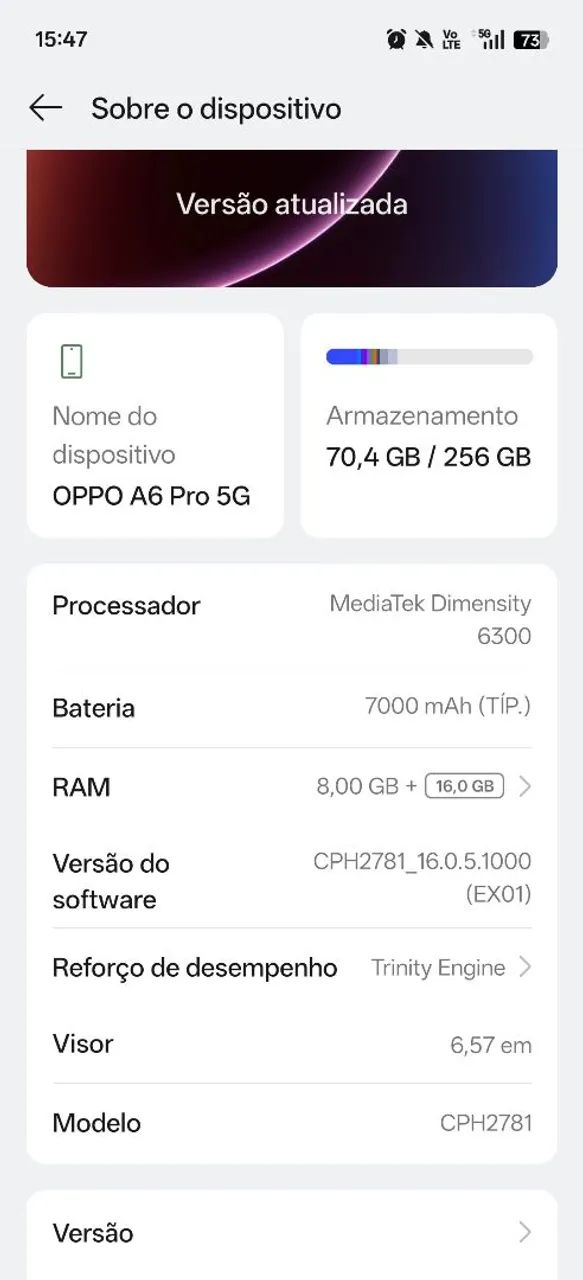 Celular OPPO novo - Foto 4