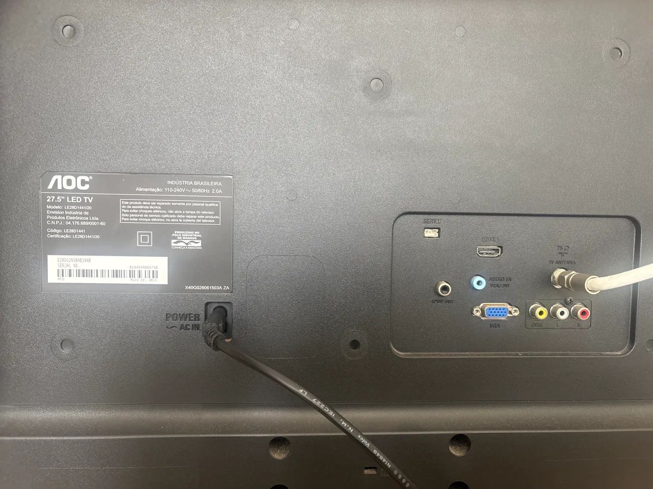 Televisão AOC mod.LE28D1441/20 - Foto 5