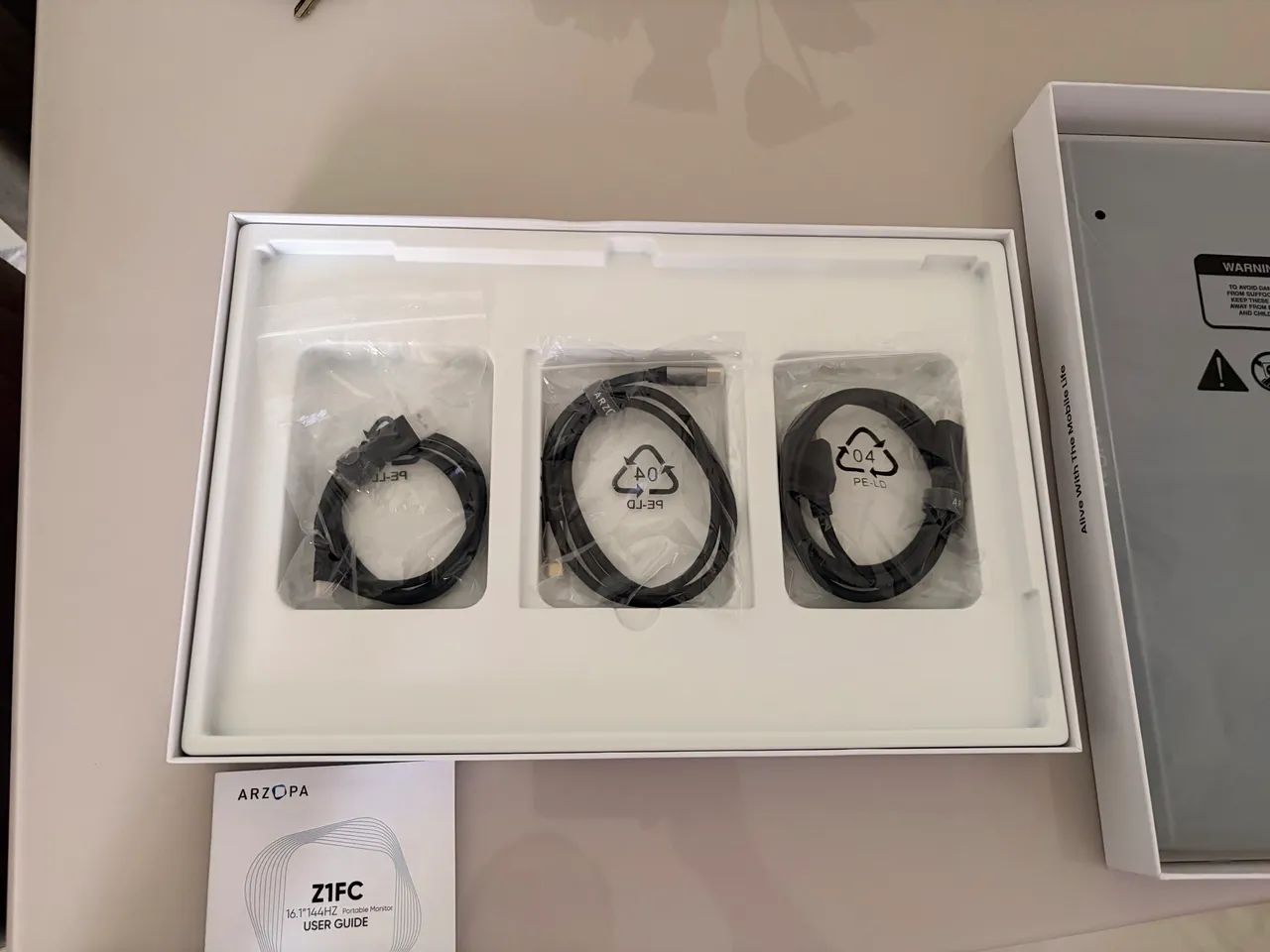 PROMOÇÃO MONITOR ARZOPA Z1FC 144HZ 16 POLEGADAS IMPECÁVEL - Foto 3
