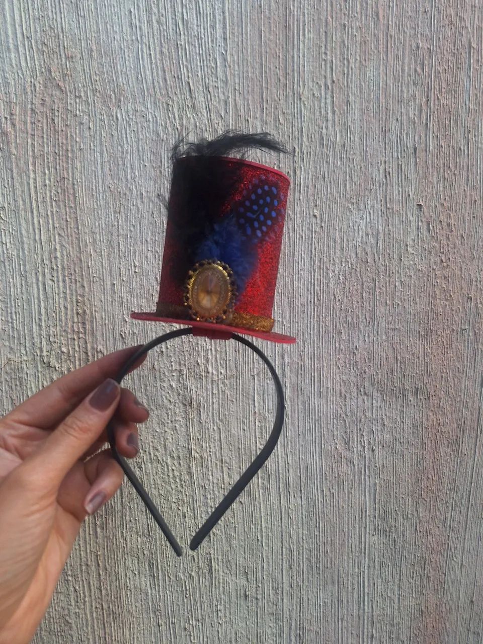 Mini cartola com plumas - Foto 5