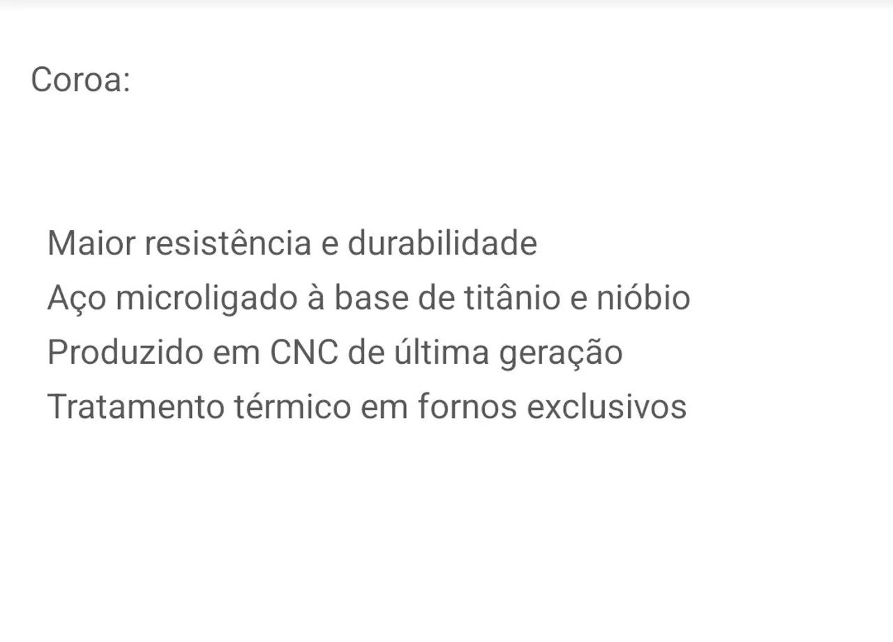 Kit de Relação com coroa e corrente Did com retentor  - Foto 3
