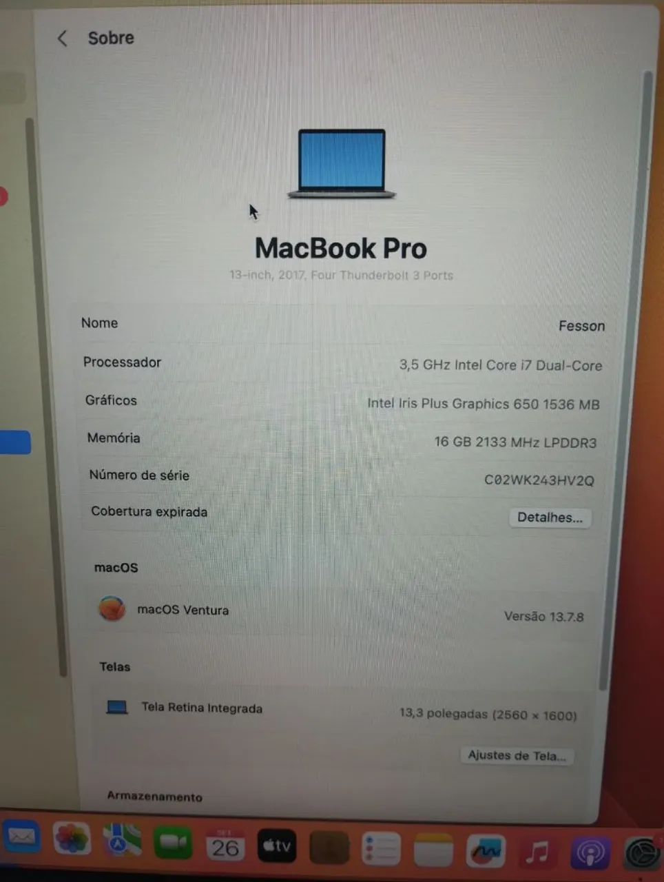 MacBook Pro 2017 - Foto 3