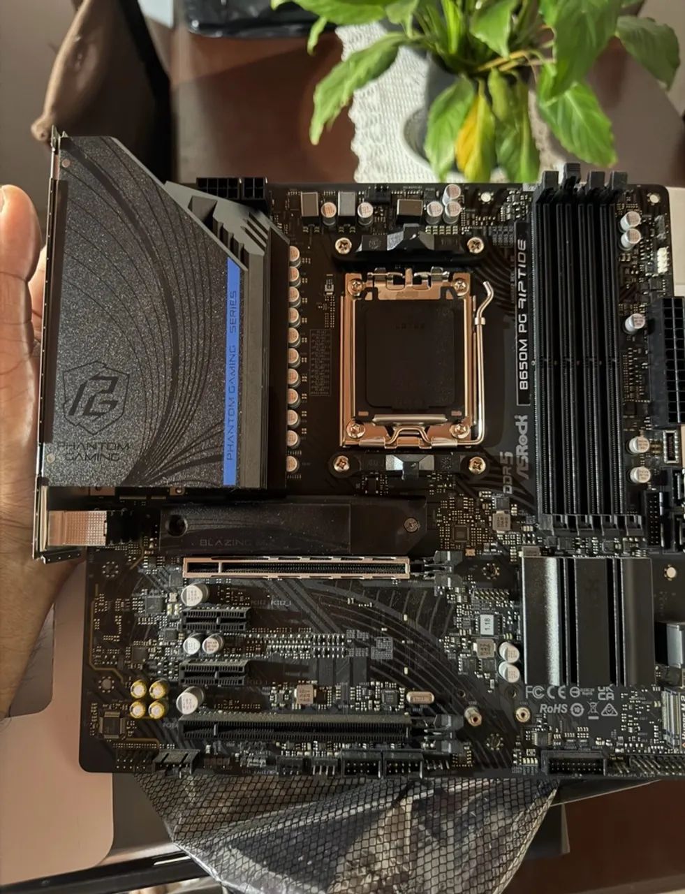 PLACA MÃE B650M ASROCK RIPETIDE AM5 