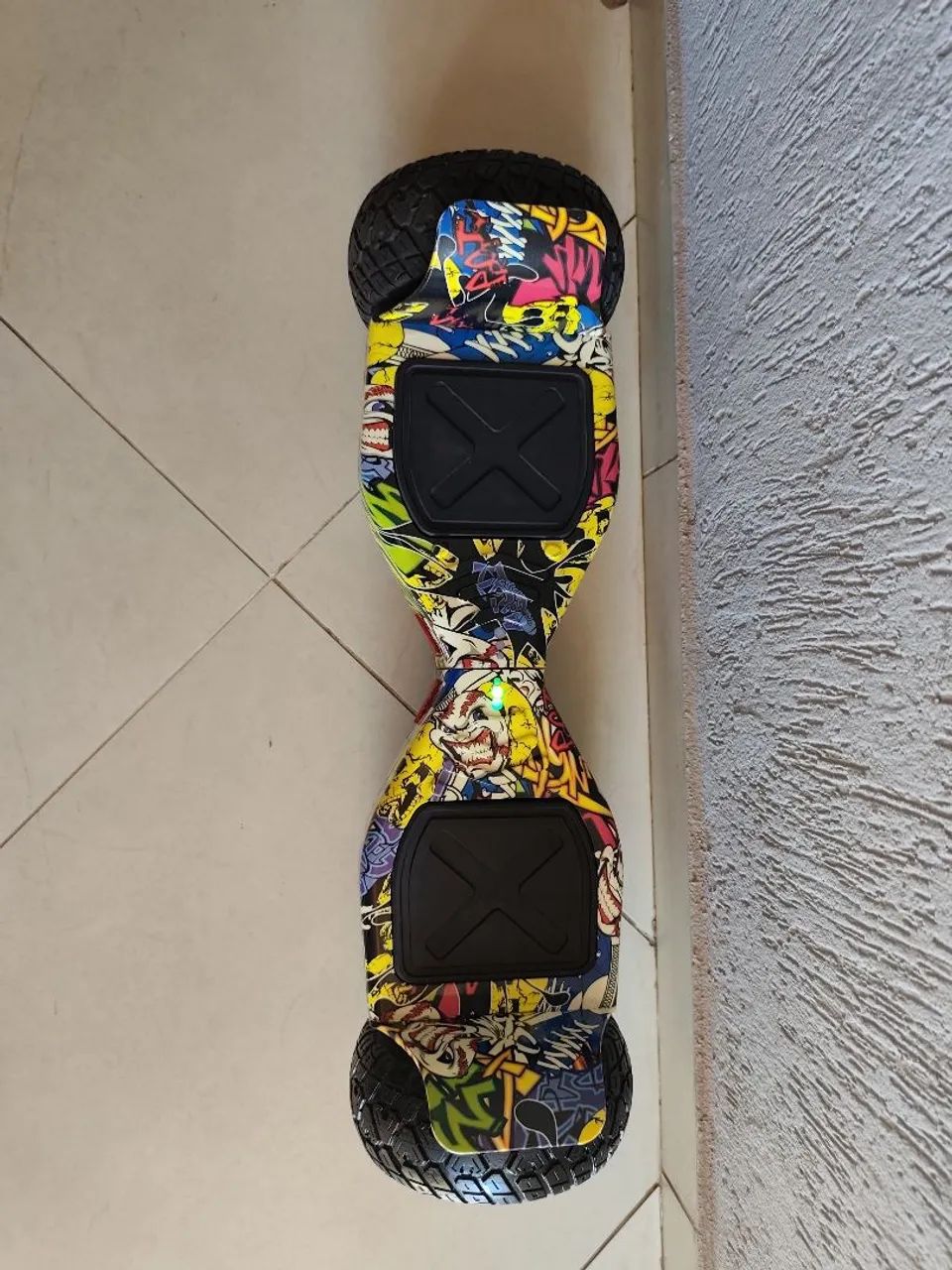 Hoverboard Off-Road 8,5" Bluetooth LED - Excelente Estado  - Foto 6