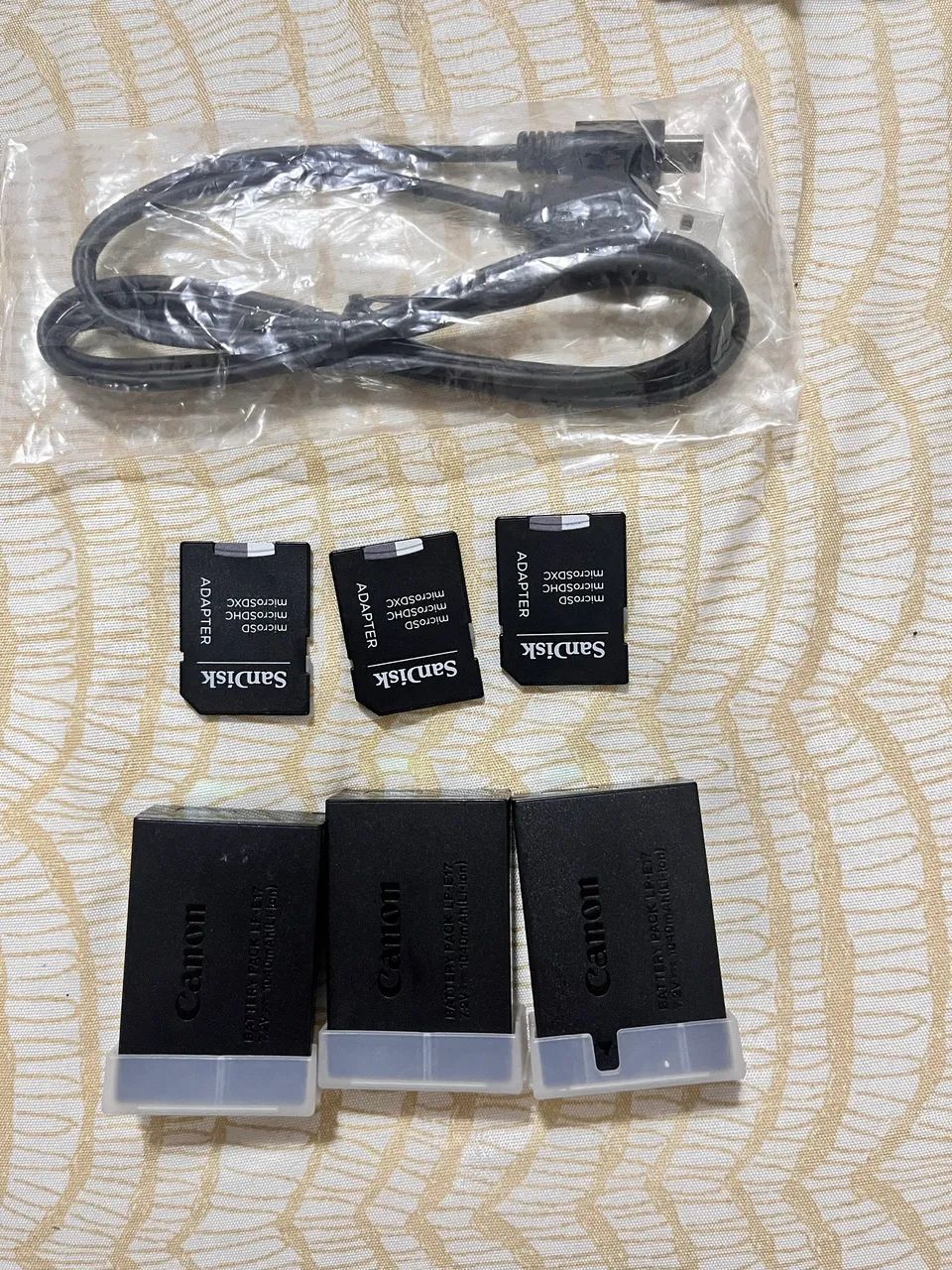Kit de lentes e câmera canon 