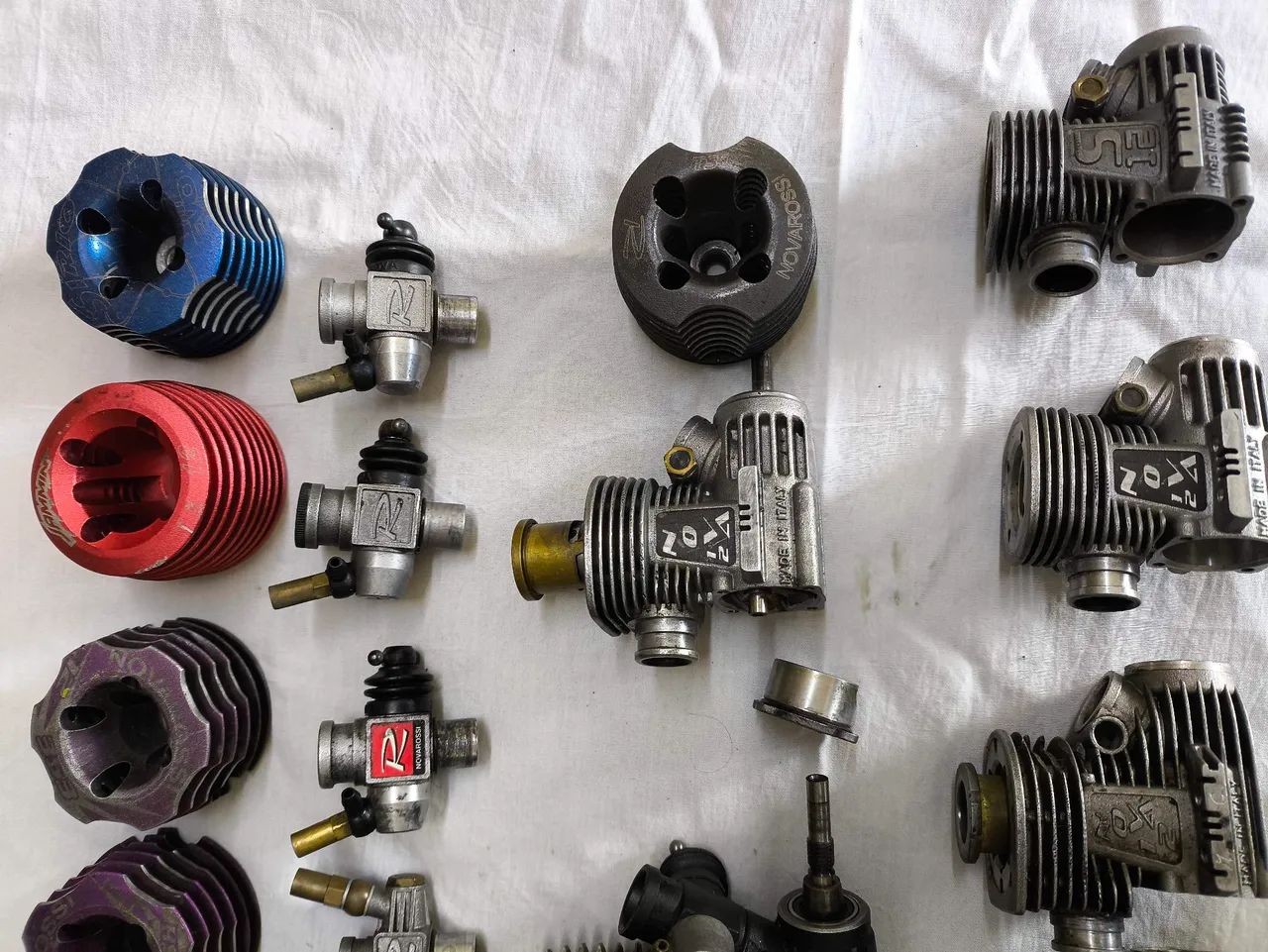 Lote peças motores Nitro Pro alta performance automodelo  - Foto 5