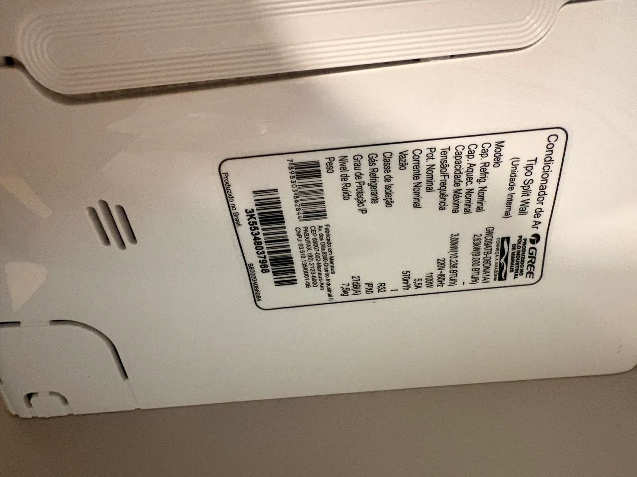 Ar condicionado GREE 9000BTU Inverter - Foto 3