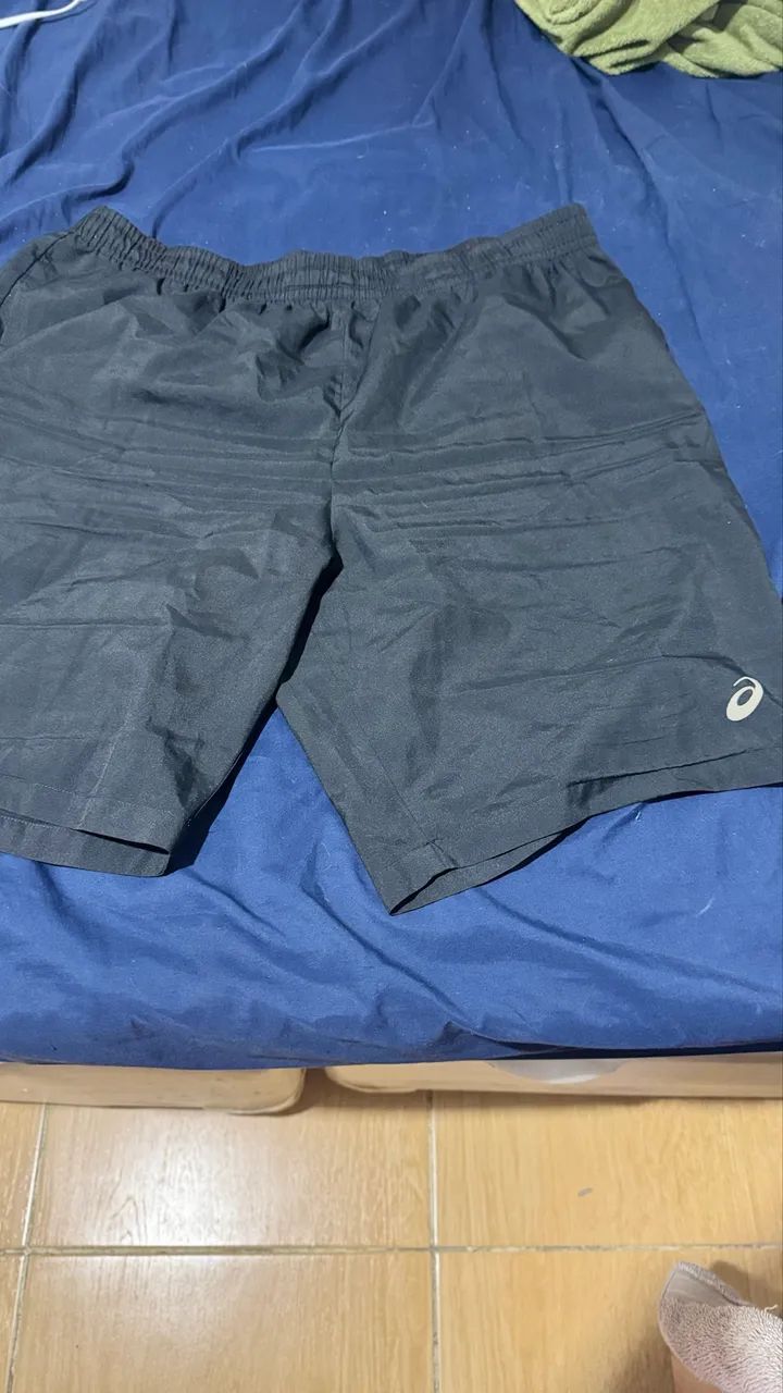 Bermuda Asics Preta Original GG - Foto 3