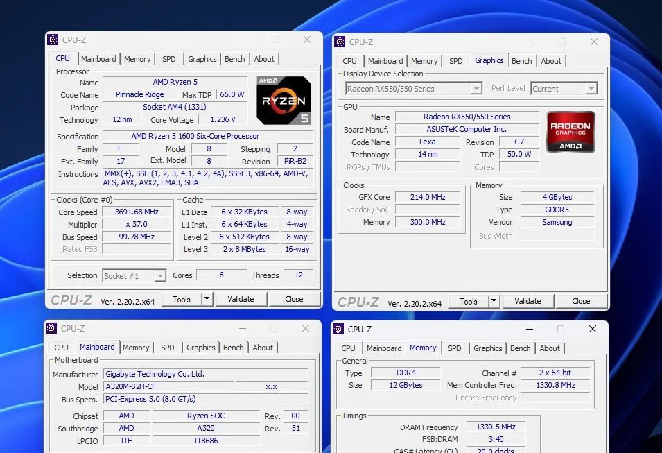 Pc gamer Ryzen 5 + RX 550 - Foto 5