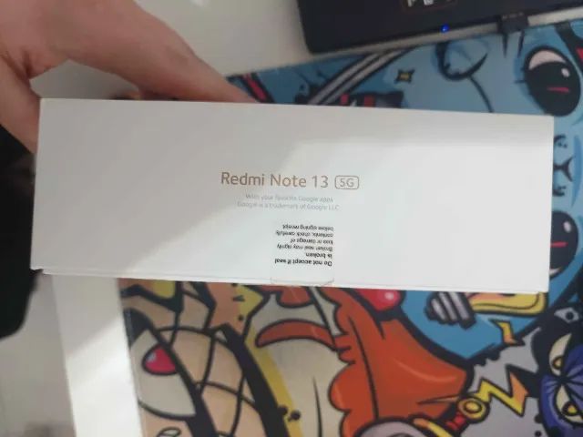 Celular Xiaomi Redmi note 13 5G, com caixa e carregador original  - Foto 4