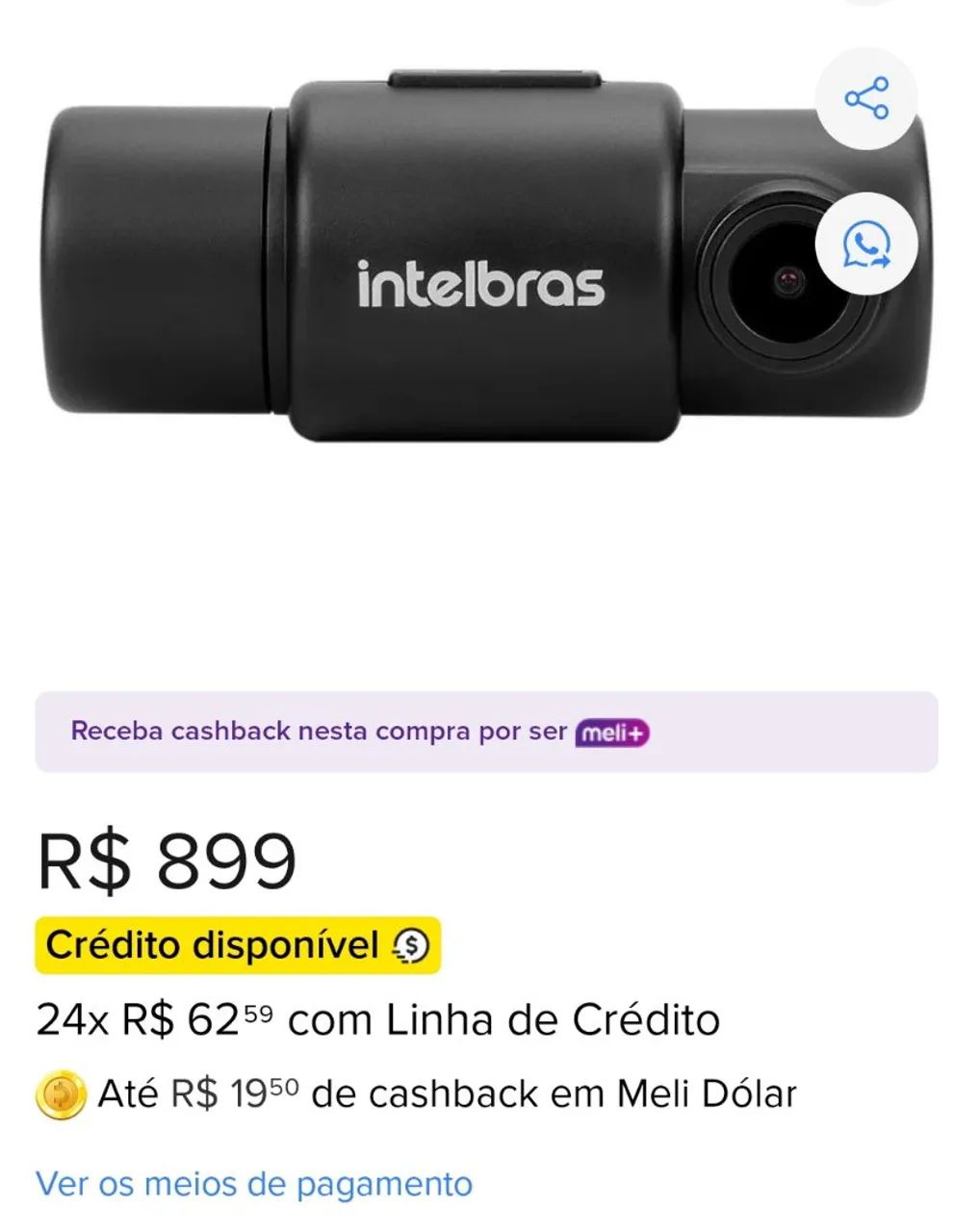 Câmera Veicular nova - Foto 4