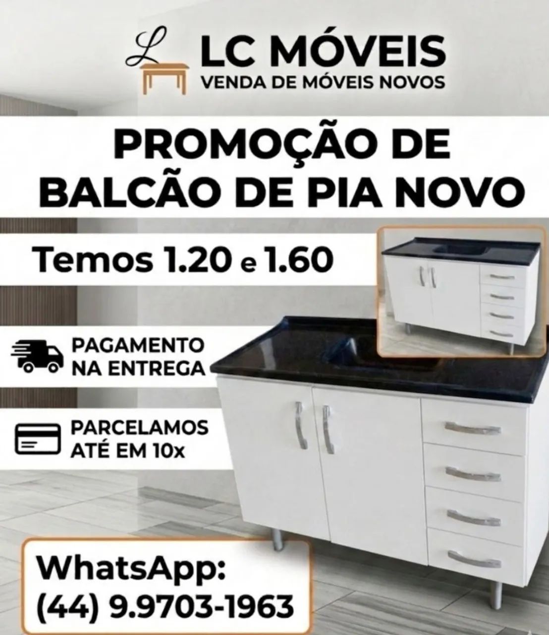 BALCÕES DE PIA NOVO 