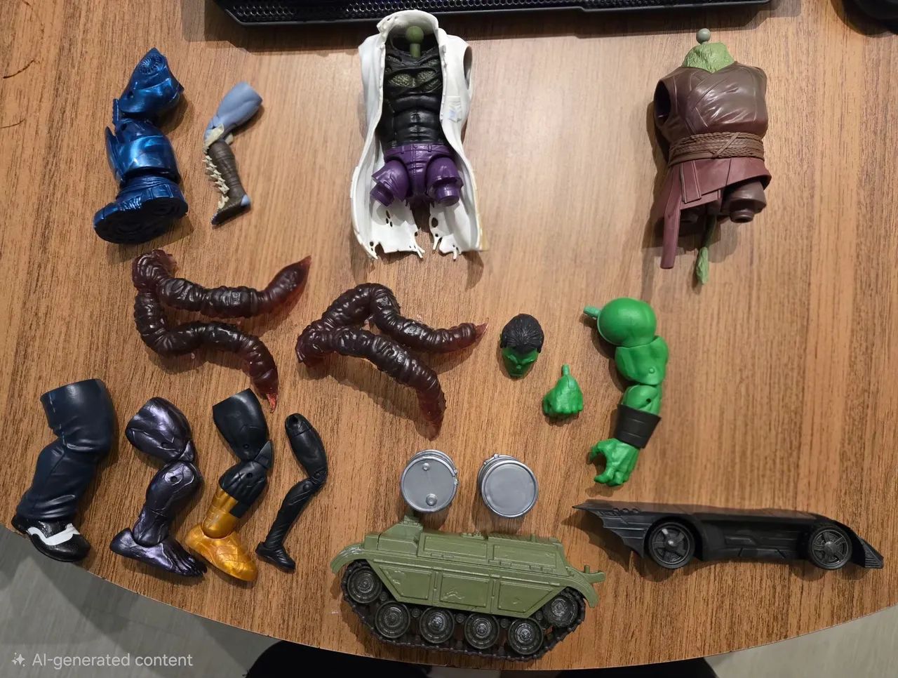 PEÇAS BAF MARVEL LEGENDS