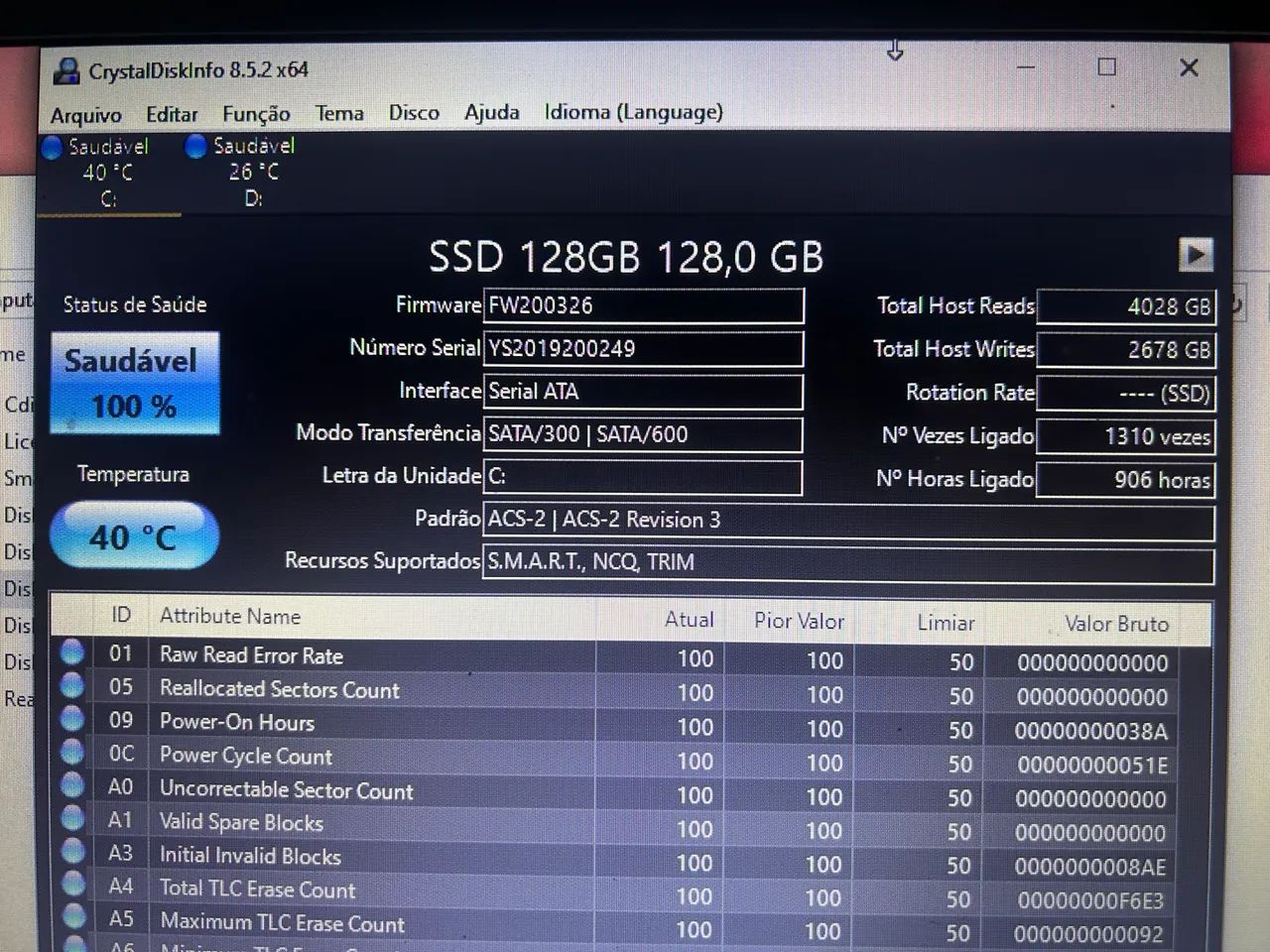 SSD 128 GB  - Foto 2