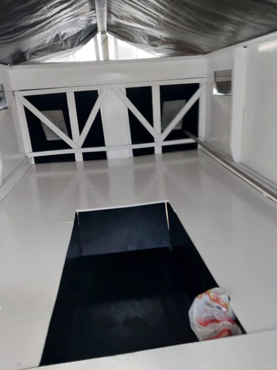 Catamarã Artesanal 28 pes (navegação costeira) - Foto 4