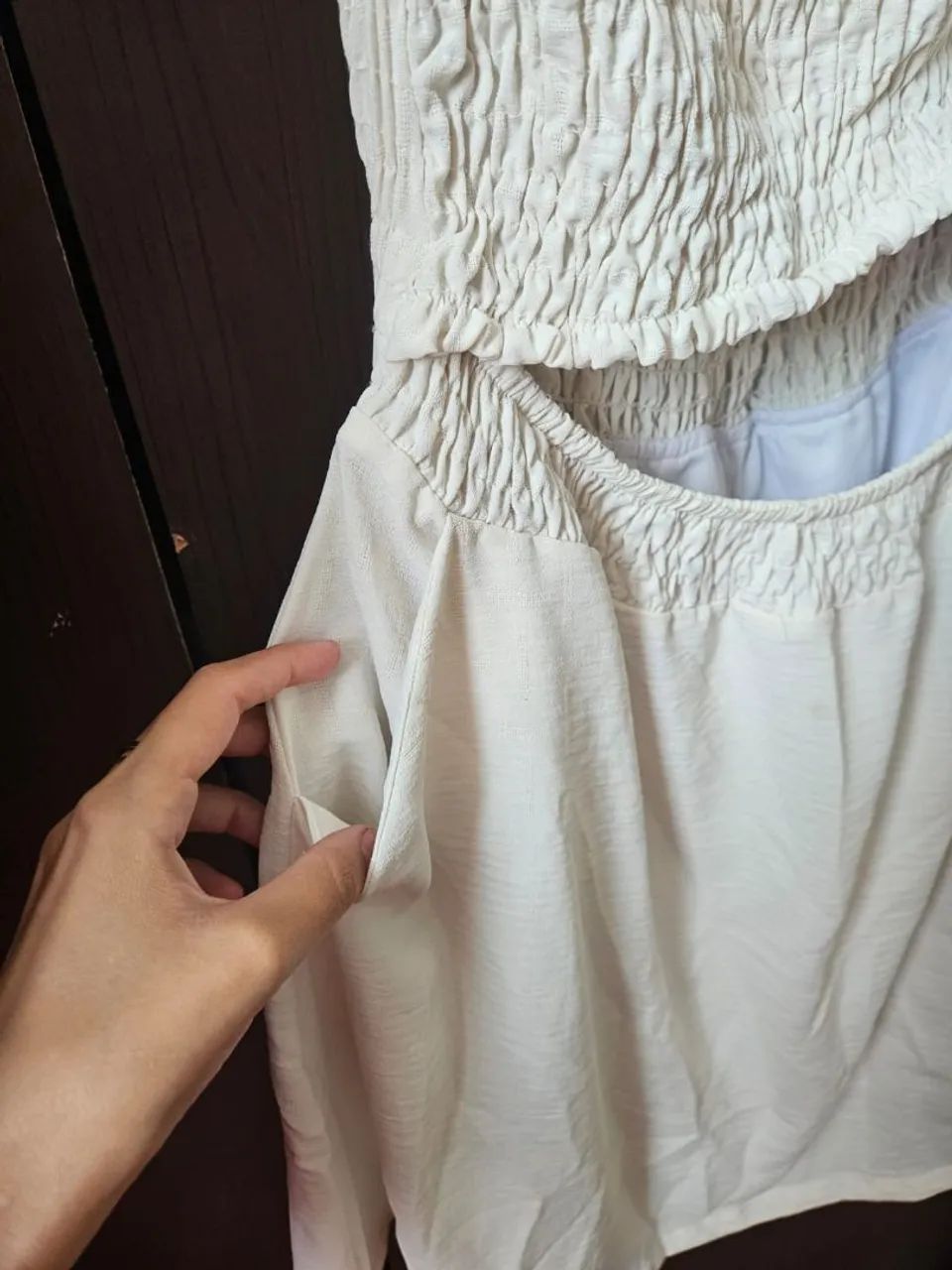 Vestido Branco Maria Francia Plus Size G1 - Foto 4