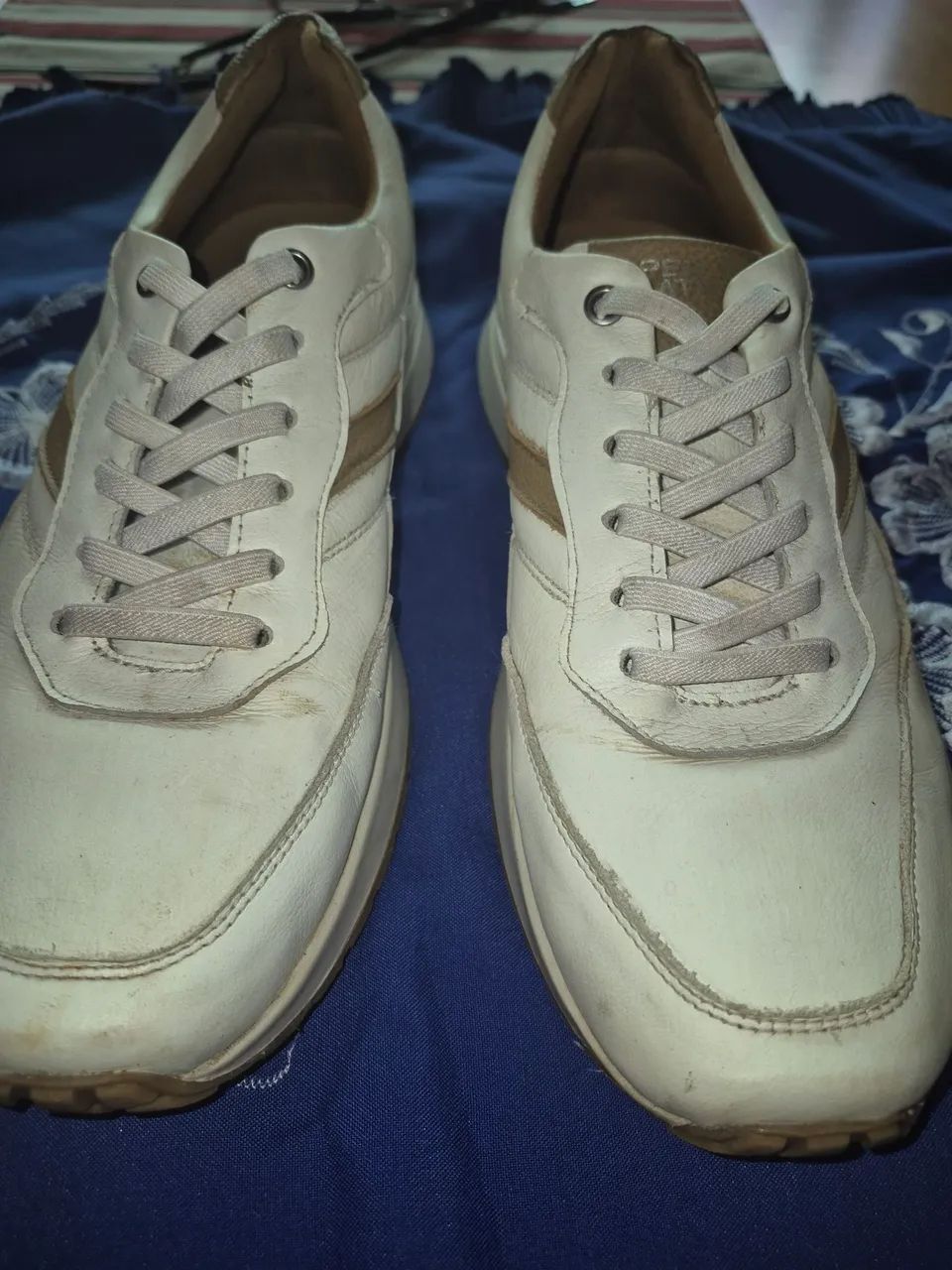 Tenis branco,número 40,marca Per Lato.