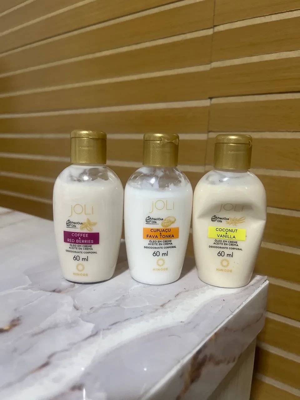 3 Hidratantes de 60ml cada