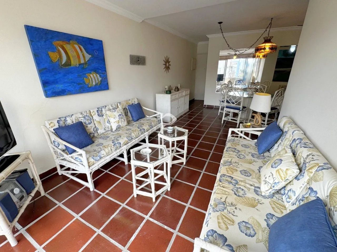 Apartamento com varanda, 2 dormitórios, Enseada, Guarujá - Foto 3