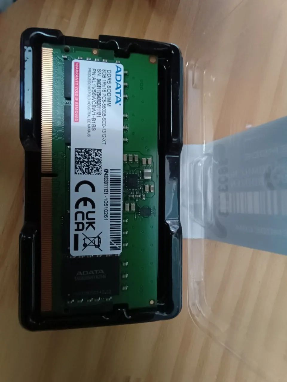 Memoria Ram Adata Ddr5 Sodimm 8gb Para Notebook403004525632573442