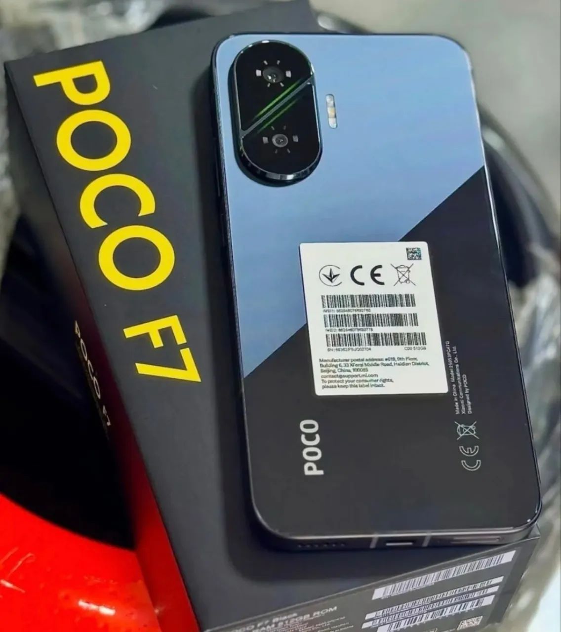 Xiaomi Poco F7 5G NFC 512Gb 12Gb RAM Preto Branco Lacrado Versão