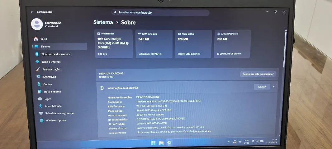 DELL Latitude 3420 - Core i3 | 24 GB RAM - Foto 2