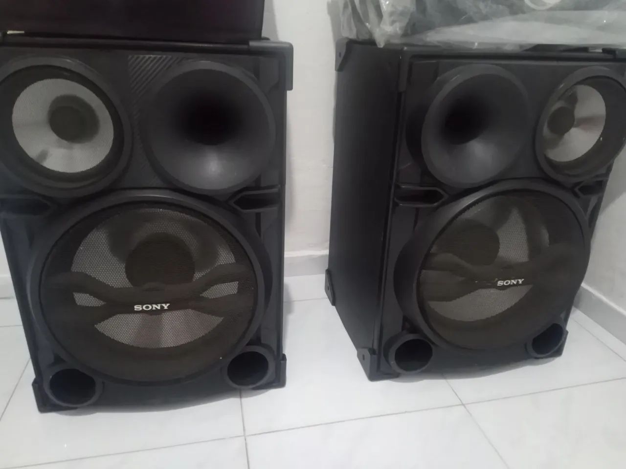 Caixas de som 