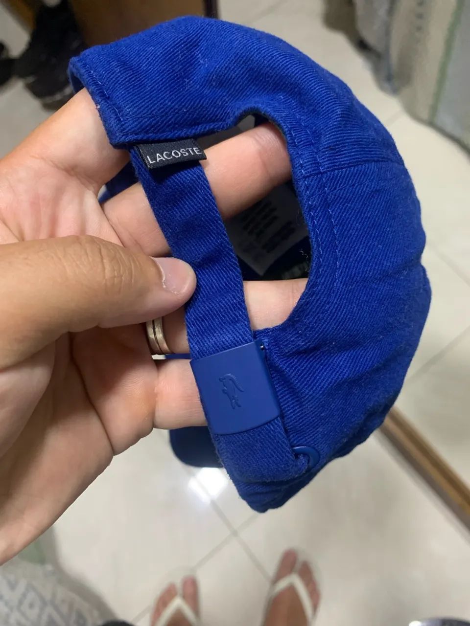 Boné Lacoste Big croc original - Foto 3