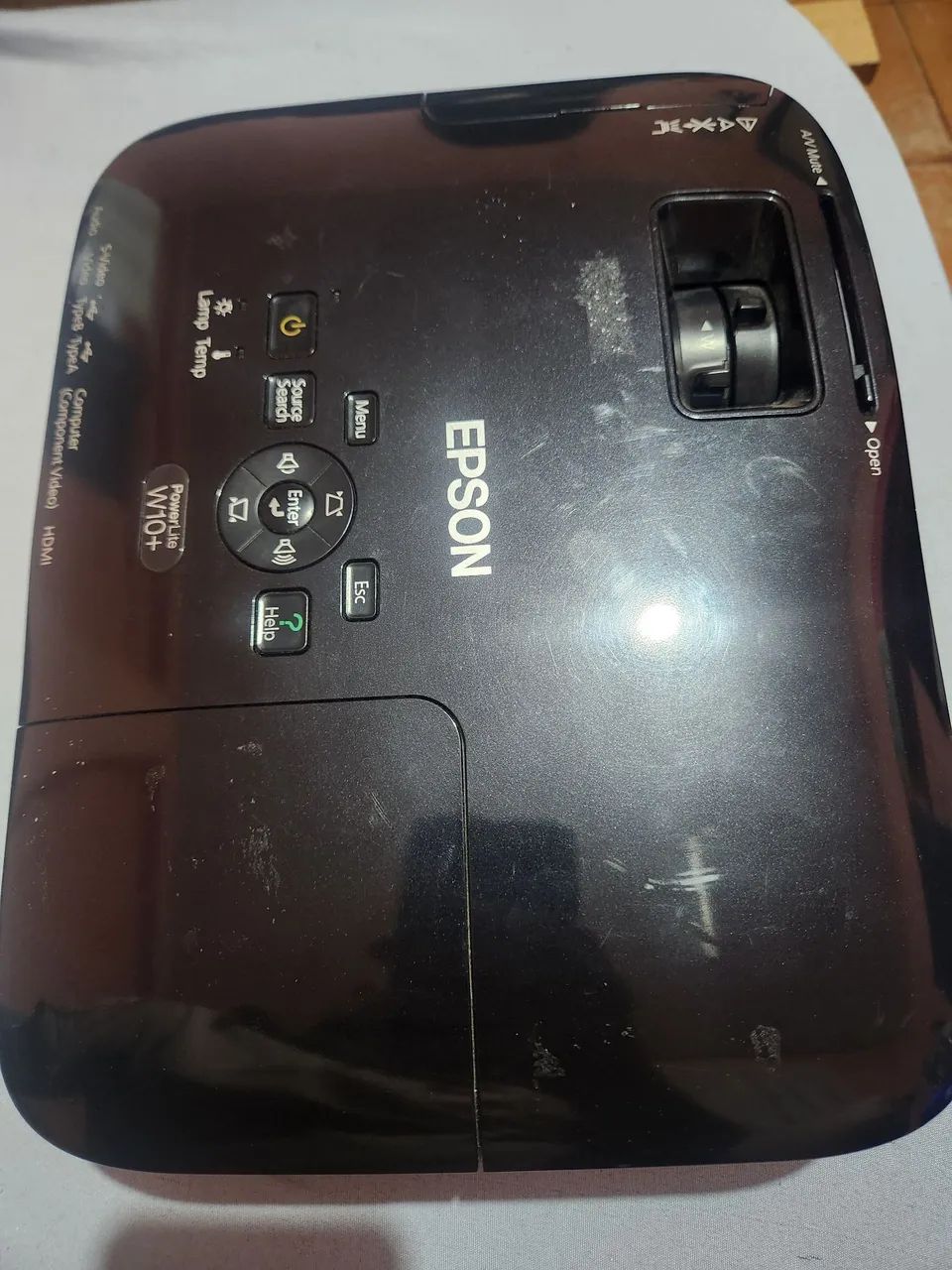 Projetor Epson PowerLite w10+ com HDMI - Foto 5